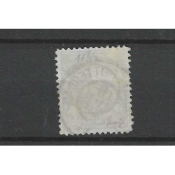Netherlands 45 Wilhelmina "UTRECHT-ROTTERDAM-VI 1898" large round cancel VFU/used CV  30+ €