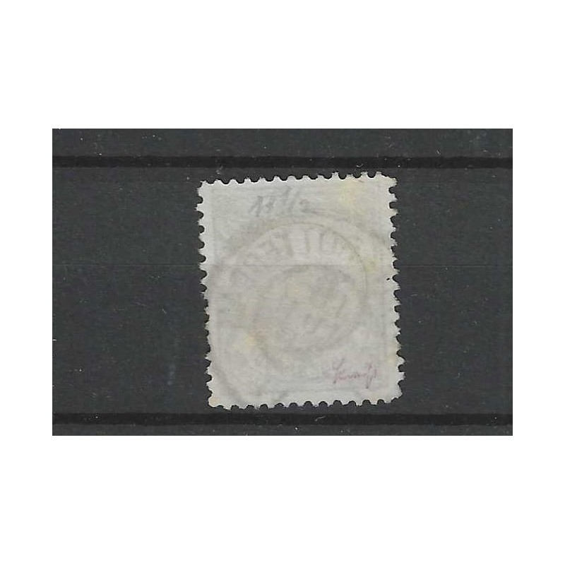 Nederland 45 Wilhelmina "UTRECHT-ROTTERDAM-VI 1898" grootrond VFU/gebr CV  30+ €