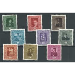 Liechtenstein  268-276  Gemälde  MNH  CV 80 €