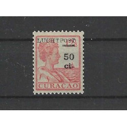 Curaçao LP1 Airmail  MH/unused CV 22,50 €  NVPH