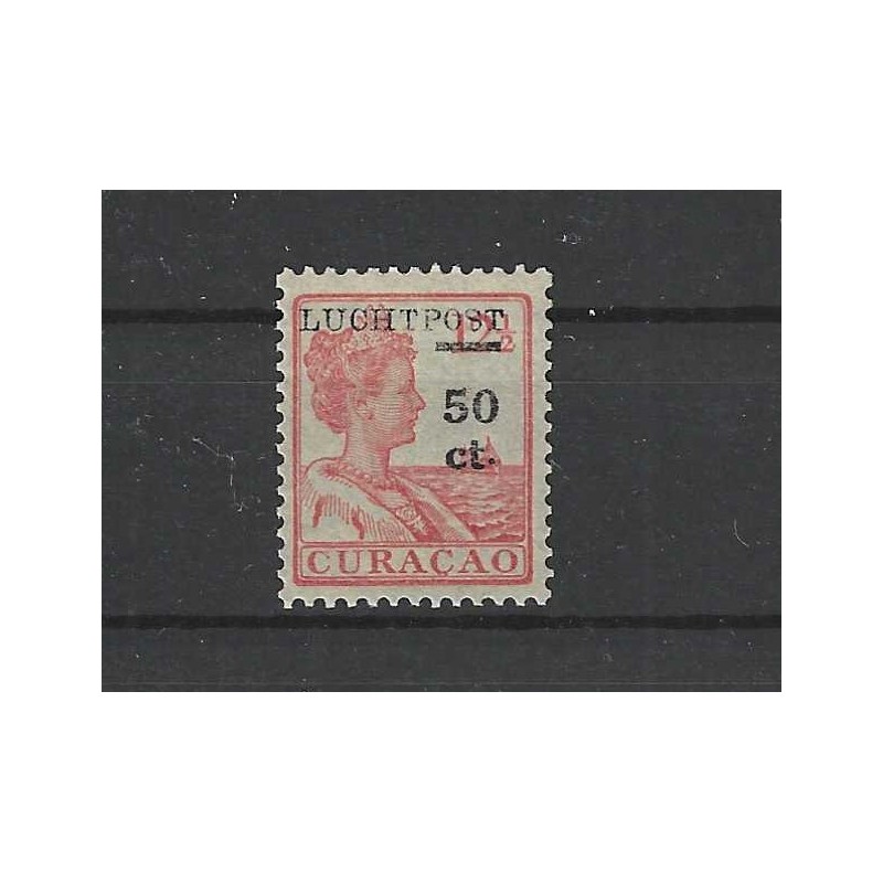Curaçao LP1 Airmail  MH/unused CV 22,50 €  NVPH