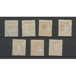 Curaçao 35-41  Wilhelmina  MH/unused  CV 245 €