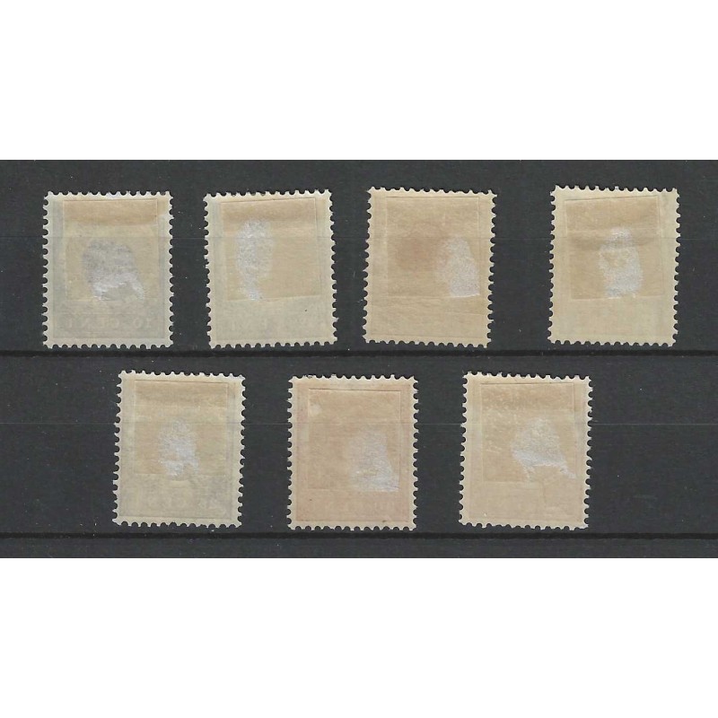 Curaçao 35-41  Wilhelmina  MH/unused  CV 245 €