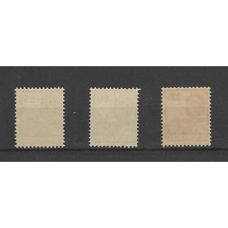 Curaçao 60,63, 64  Wilhelmina  MNH  CV 35 €