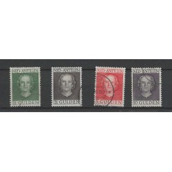 Curaçao/Antillen 230-233 Juliana  VFU/used  CV 110 €