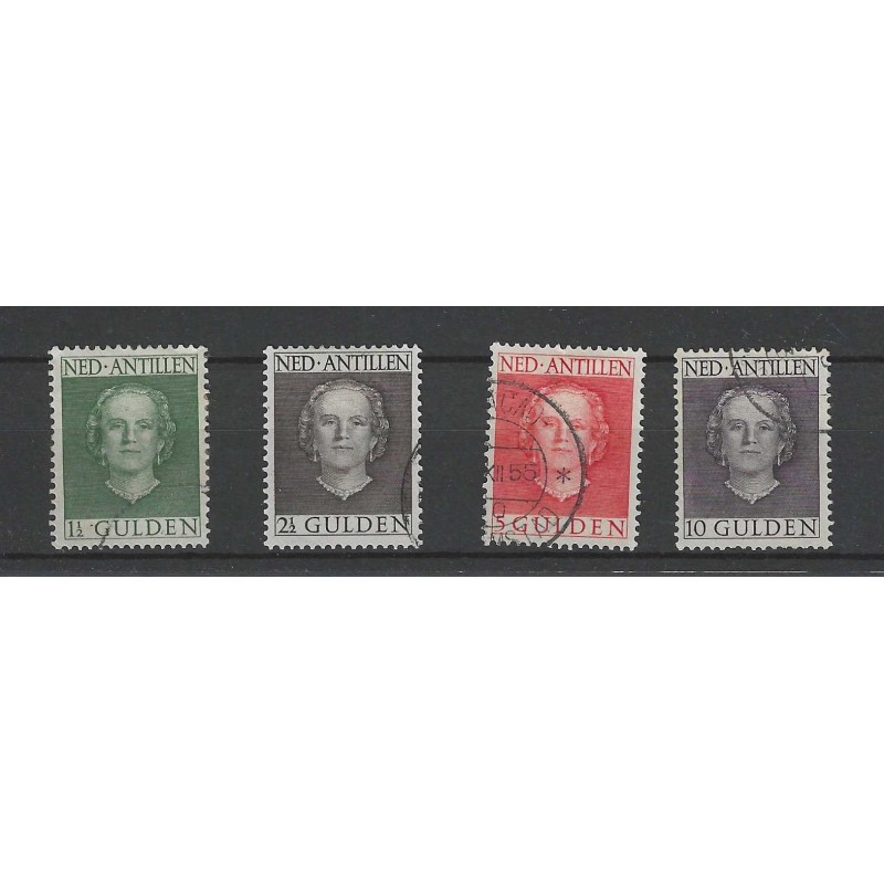 Curaçao/Antillen 230-233 Juliana  VFU/used  CV 110 €