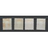 Curaçao/Antillen 230-233 Juliana  VFU/used  CV 110 €