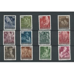 Liechtenstein  289-300 Landarbeit MNH  CV 180 €