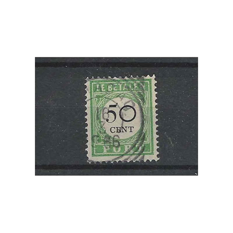 Curaçao  P20-I  Postage due  VFU/used  CV 45 €