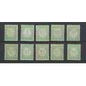 Nederland 33 met "AMSTERDAM:AMSTELSTR:" kleinrond VFU/gebr CV 15 €