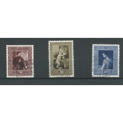 Liechtenstein  306-308 Gemälde  VFU/used  CV 28 €