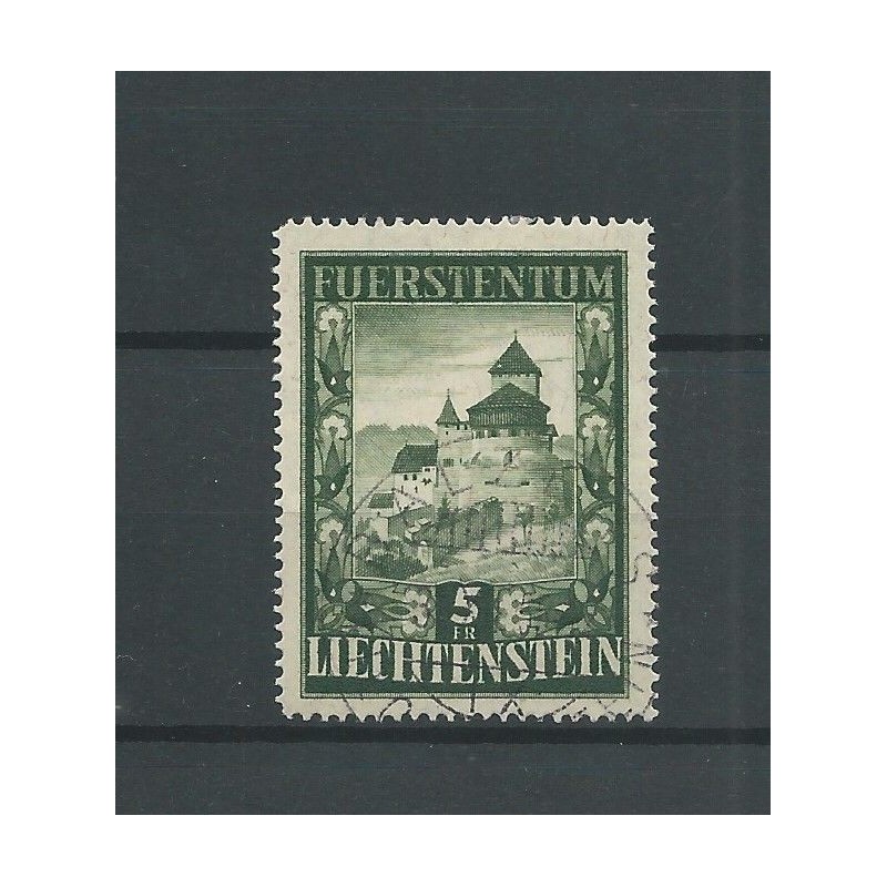 Liechtenstein  309 Schloss Vaduz VFU/used  CV 240 €