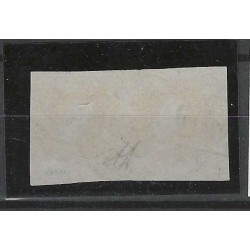Dutch East Indies 1 Willem III pair "SAMARANG 1868" VFU/used CV 320 € EXTREMELY FINE !!