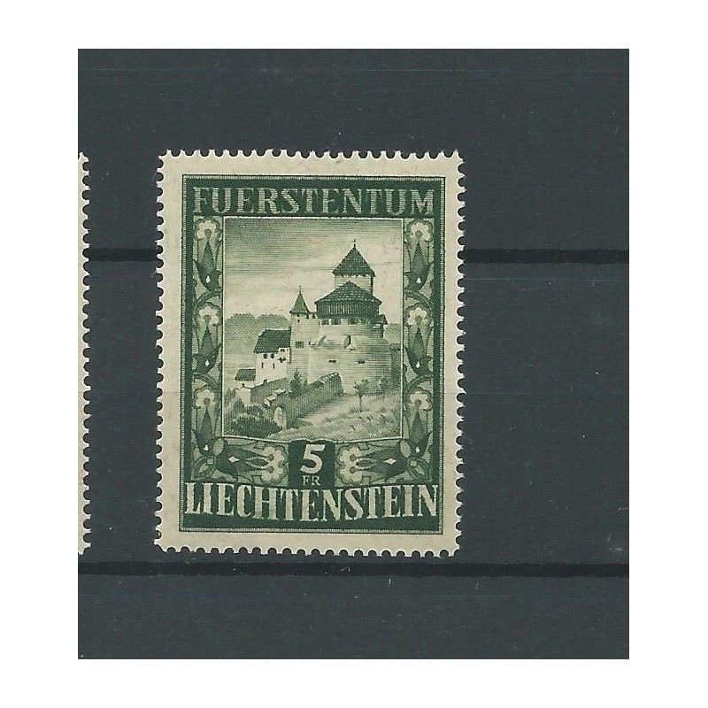 Liechtenstein  309 Schloss Vaduz MNH/postris   CV 250 €