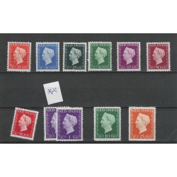 Dutch East Indies  337-346 Wilhelmina  MNH  CV 120 €