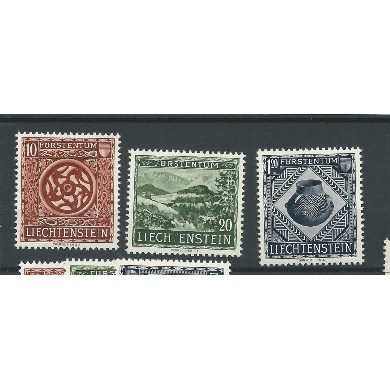 Liechtenstein  319-321 Landesmuseum  MNH  CV 110 €