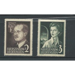 Liechtenstein  332-333  Fürstenpair  MNH CV 240 €