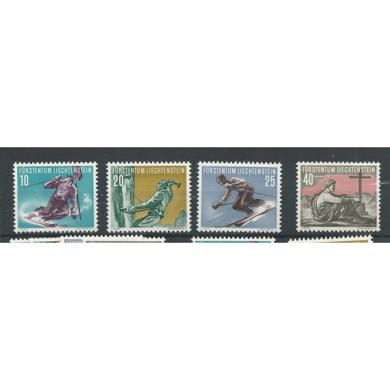 Liechtenstein  334-337 Sport  MNH CV 60 €