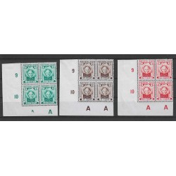 Nederland 141-143 Kind 1924 blokje van 4 MNH/postfris CV 140++ €