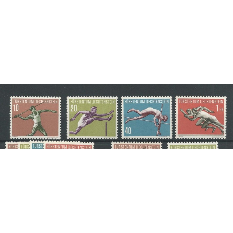 Liechtenstein  342-345  Sport  MNH  CV 36 €