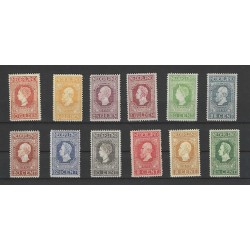 Nederland 90-101 Wilhelmina 1913  MH/ongebr CV 1560 €