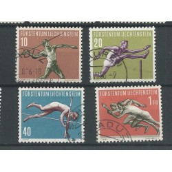 Liechtenstein  342-345  Sport  VFU/used  CV 31 €