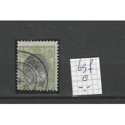 Netherlands 69f Bontkraag "Shifted Medaillon" VFU/used  CV -,- €