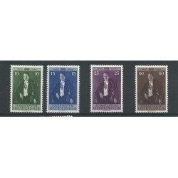 Liechtenstein  348-351 Franz Josef II  MNH   CV 24 €