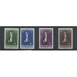 Liechtenstein  348-351 Franz Josef II  MNH/postfris   CV 24 €