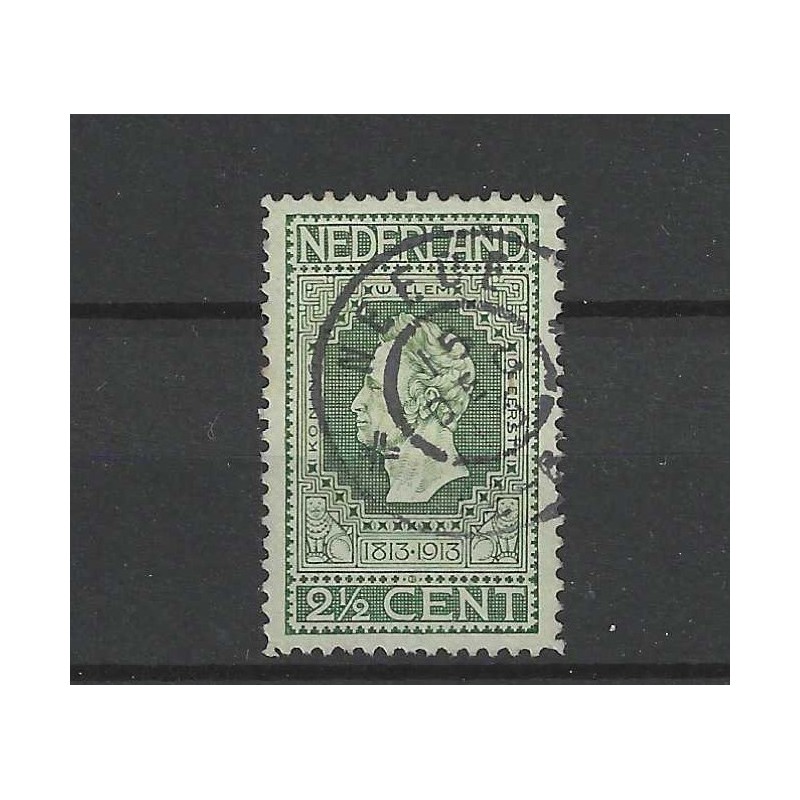 Netherlands 90 Jubilee "NEEDE 1915" large round cancel VFU/used