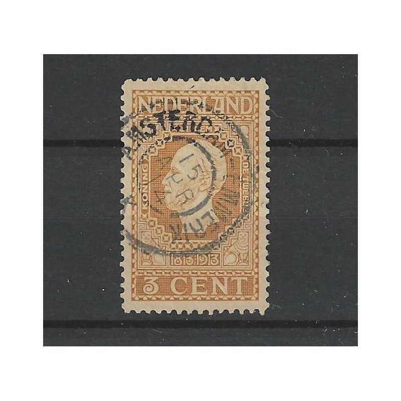 Netherlands 91 Jubilee "AMSTERDAM-EMMERIK 1914" large round cancel VFU/used