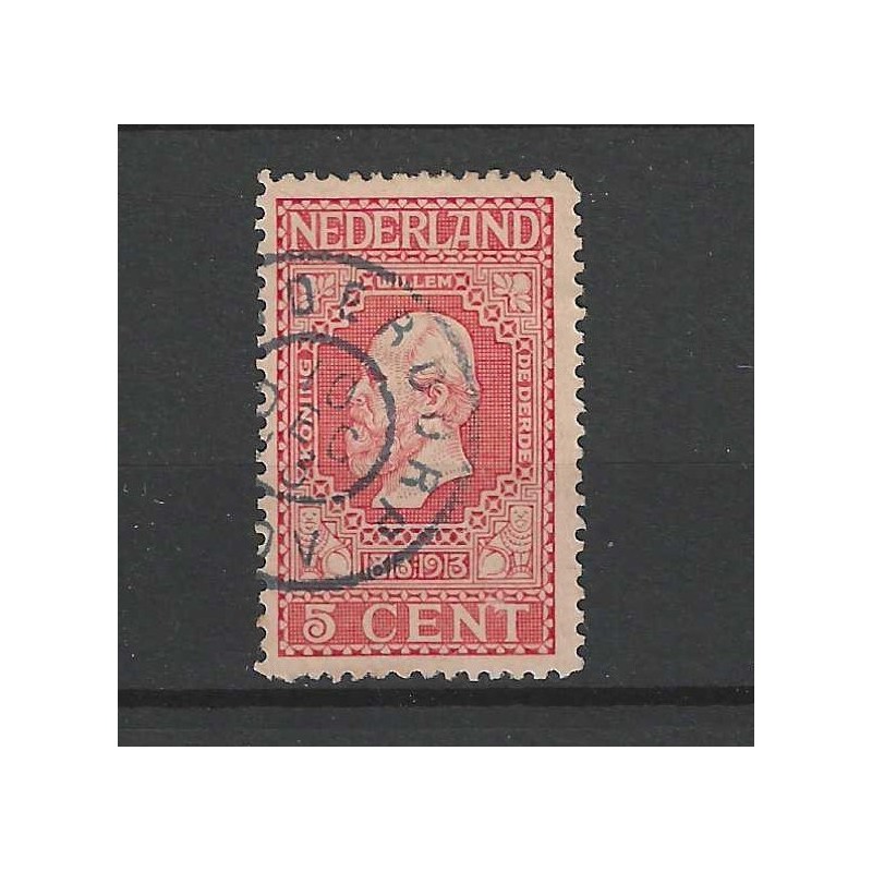 Netherlands 92 Jubilee "LEIDERDORP 1913" large round cancel VFU/used