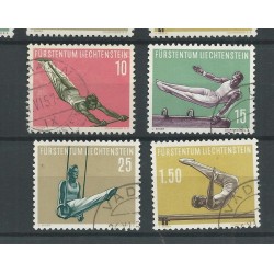 Liechtenstein  353-356 Sport VFU/used  CV 50 €