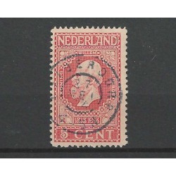 Nederland 92 Jubileum "LEIDERDORP 1914" grootrond VFU/gebruikt