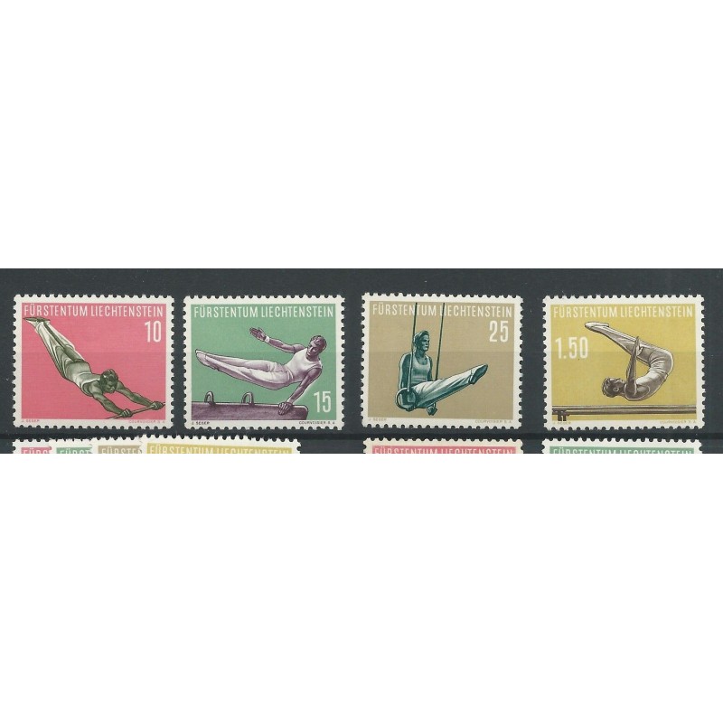 Liechtenstein  353-356 Sport MNH/postfris  CV 55 €