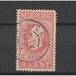 Netherlands 92 Jubilee "AMERICA 1914" large round cancel VFU/used