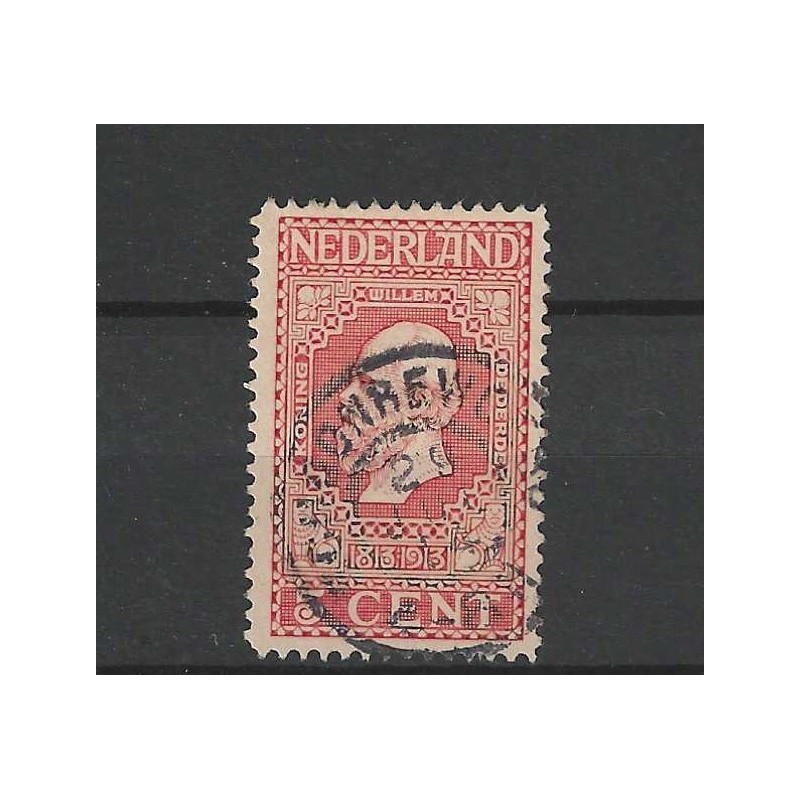 Nederland 92 Jubileum "SCHOONREWOERD 1914" grootrond VFU/gebruikt