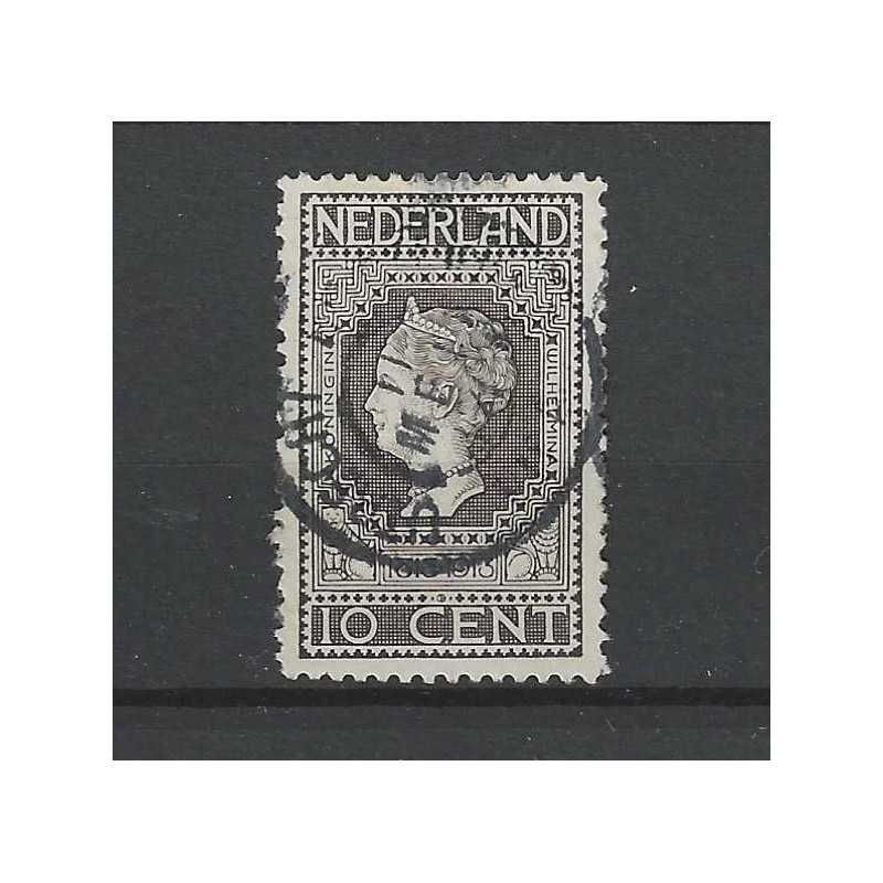 Netherlands 93 Jubilee "UTRECHT-ROTTERDAM 1914" large round cancel VFU/used