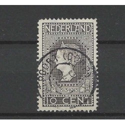 Nederland 93 Jubileum "SANTPOORT (DORP) 1913" grootrond VFU/gebruikt dunne plek