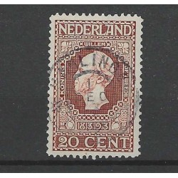 Netherlands 95 Jubilee "HARLINGEN  1913" large round cancel VFU/used