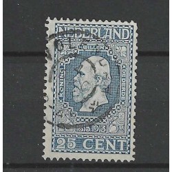 Netherlands 96 Jubilee "VOLENDAM 1913" large round cancel VFU/used