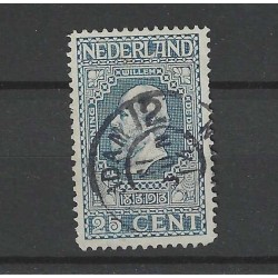 Nederland 96 Jubileum "AMSTERDAM-12  1914" grootrond VFU/gebruikt