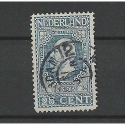 Netherlands 96 Jubilee "AMSTERDAM-12  1914" large round cancel VFU/used