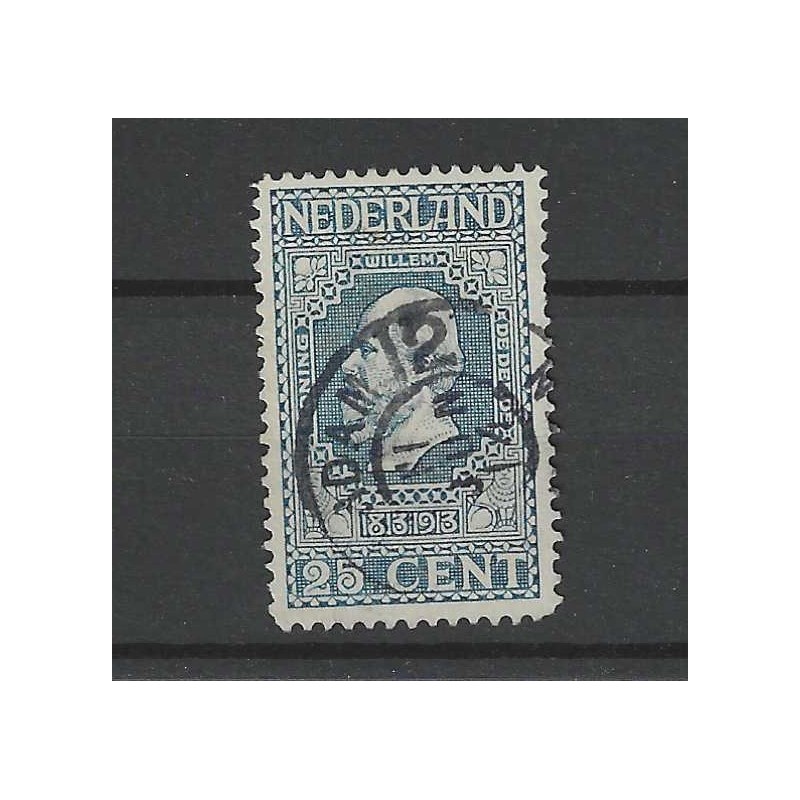 Nederland 96 Jubileum "AMSTERDAM-12  1914" grootrond VFU/gebruikt