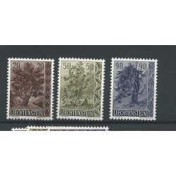 Liechtenstein  371-373 Bäume MNH  CV 28 €