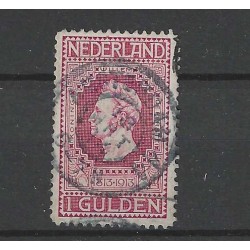 Nederland 98 Jubileum "AMSTERDAM-14 1914" grootrond VFU/gebruikt