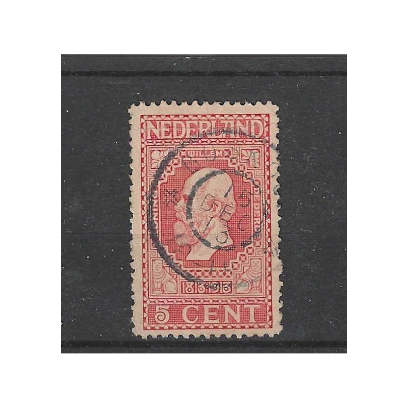 Nederland 92 Jubileum "BOSKOOP 1913" grootrond VFU/gebruikt