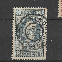 Nederland 96 Jubileum "HINDELOPEN 1913" grootrond VFU/gebruikt