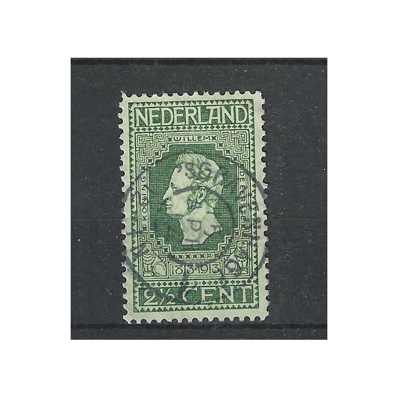 Nederland 90 Jubileum "GRAVENHAGE-1 1914" grootrond VFU/gebruikt