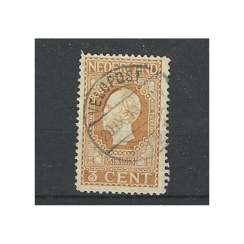 Netherlands 90 Jubilee "VELDPOST 1918" long-bar cancel VFU/used
